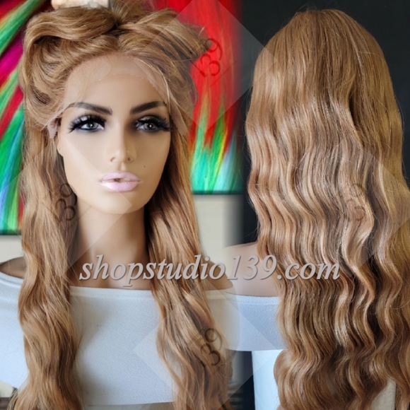 Human hair deep wave HD lacefront wig - Picture 1 of 3